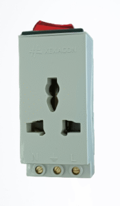 Universal Socket withSwitch - www.xexagonshop.com