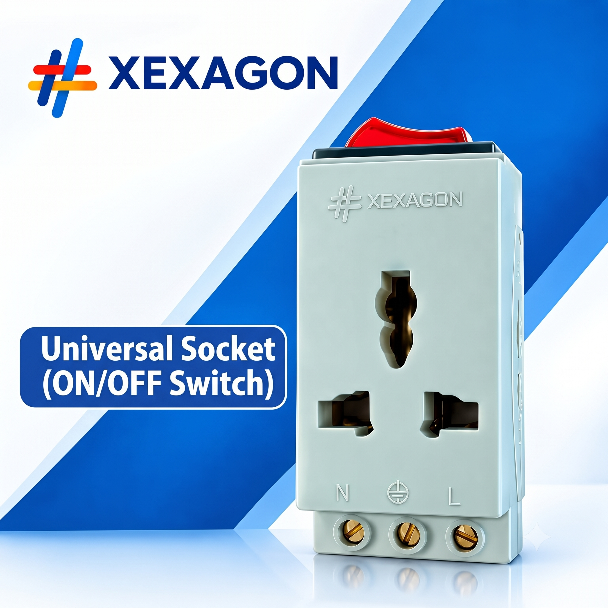 Universal Socket withSwitch