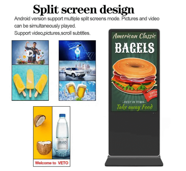 43 INCH FREESTANDING DIGITAL POSTER - Image 3