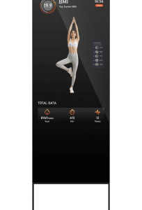 XEXAGON 40 INCH FITNESS MIRROR