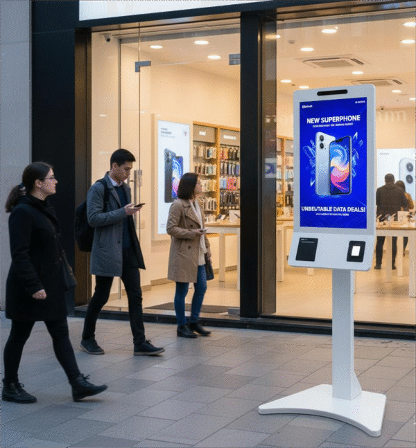 24 INCH SELF SERVICE TOUCH KIOSK - www.xexagonshop.com