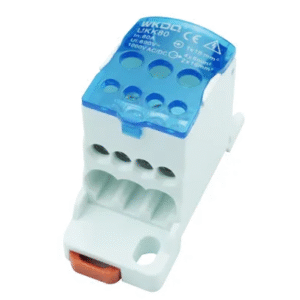 XEXAGON UKK 80A Power Distribution Terminal Block Panel Terminal Block Power Distribution Box Unipolar Din Rail Terminal Block
