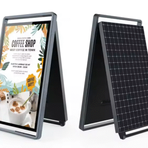 43 INCH SOLAR POWERED PORTABLE DIGITAL POSTER