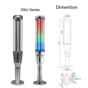 XEXAGON High Efficiency Machine Tool Flashing Light Twinkle Light Red Yellow Green Blue 4 Layers 24V DC Flash Led Light Tower Lamp