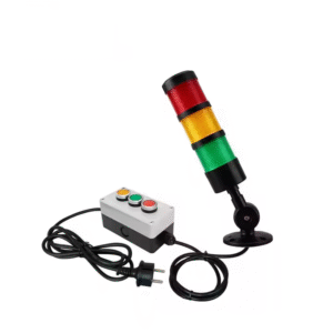 100~277V XEXAGON Industrial 180 Degree Folding Light Signal Tower Light 3 Colors Steady Light Alarm Warning Lamp for CNC Machines