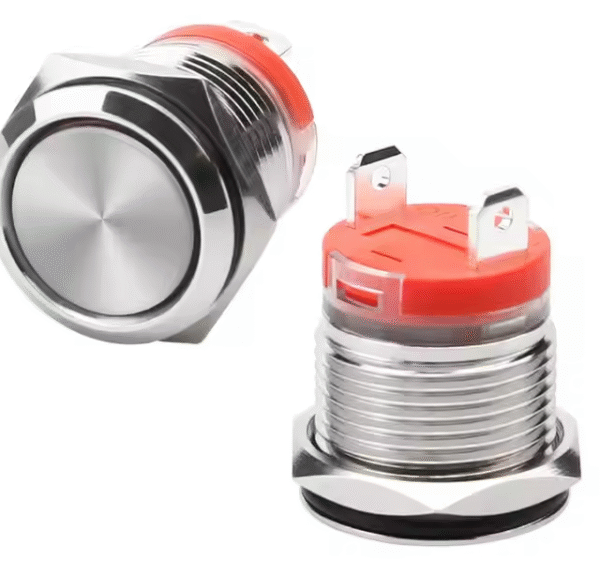XEXAGON Rea Short Push Buttons Momentary Without Lamp 16mm Power Switch D1 Waterproof IP65 Push Button Switch