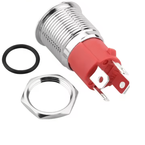xexagon Factory High Quality 16mm Push Button Switch Highlight Ring LED Green Light High Current 15A Push Button Switch - Image 3