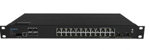 xexagon 10G SFP Port Industrial Switches DC48V/AC 220V L3 Managed Industrial Switches 4*10G+24*1000Mbps Optical port 1U Rack Mount