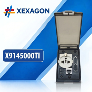 16A RJ45 European Power Plug Socket Outlet