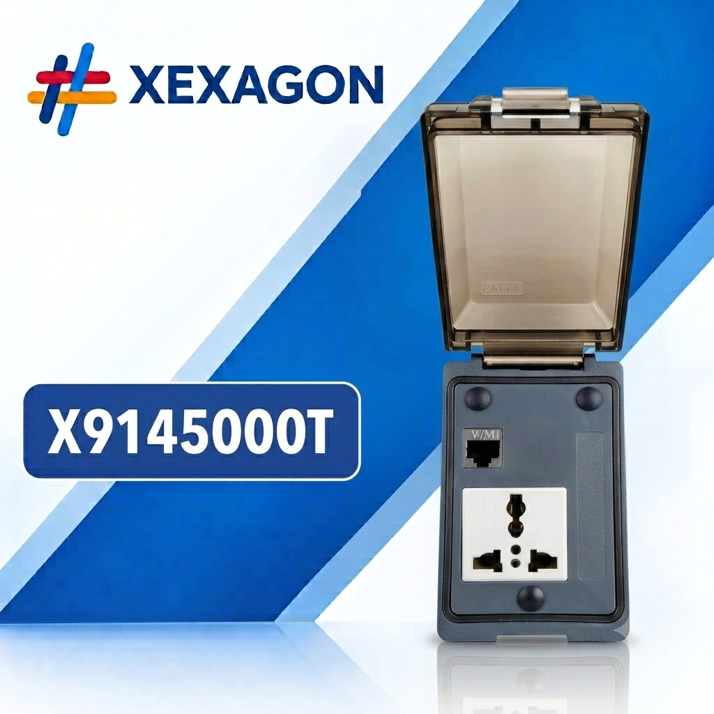 Industrial Front Panel interface SOCKET & RJ45
