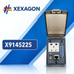 Smart Universal Plug with Socket with 3 Outlets RJ45, USB, D-SUB for Commercial Use Non-Grounded