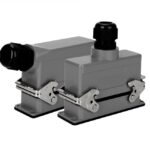 Heavy Duty Connector 16 pin Bottom Open