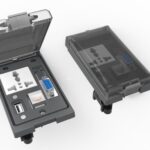 10A RJ45 USB D-sub Industrial Power Outlet