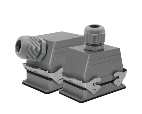 Heavy Duty Connector 48 pin Bottom Close - Image 2