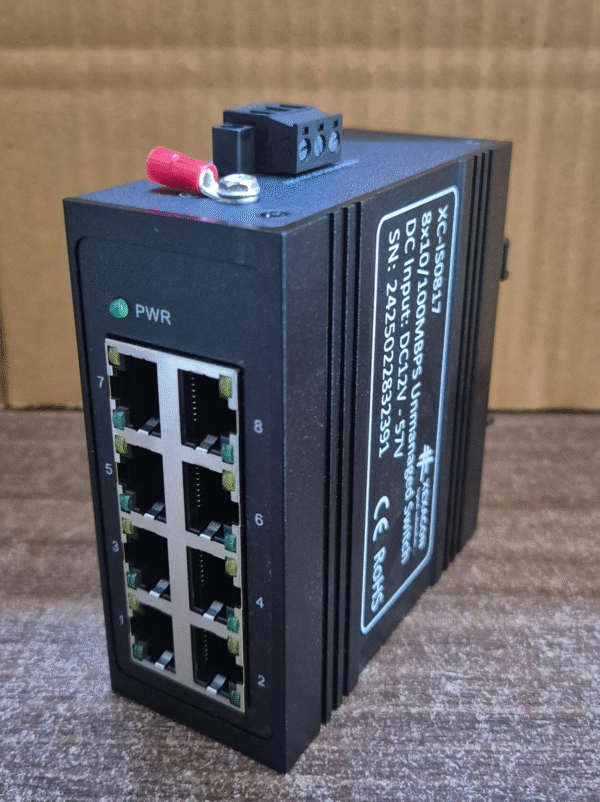 8 PORT UNMANAGED ETHERNET SWITCH