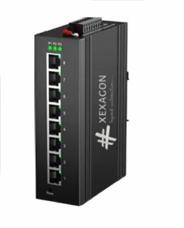 8 PORT MANAGED ETHERNET SWITCH