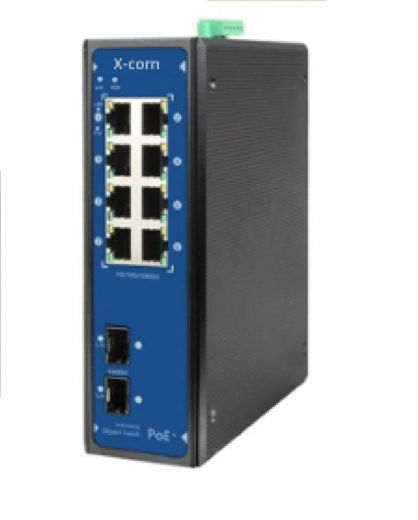 8*10/100/1000M+2*1000M SFP fiber Port Ethernet Switch