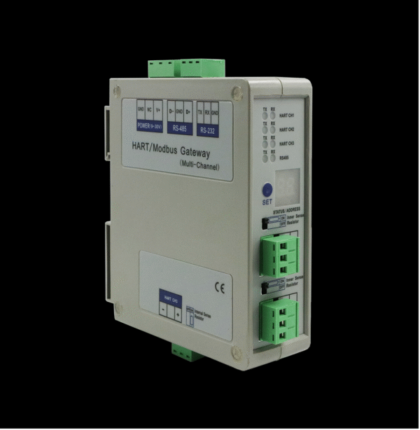 3-channel HART / Modbus Serial Gateway