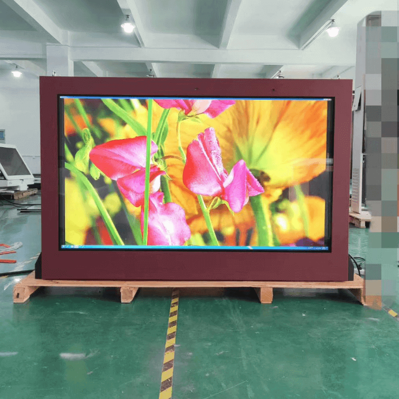 86 Inch Outdoor Advertising Touch Screen IP65 Waterproof LCD Kiosk Display Digital Signage and Displays - Image 2