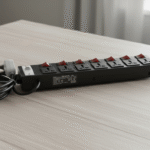 6-Way Port Power Strip Distribution Units PDU Socket in Cabinet