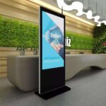 42 inch Outdoor Lcd Led Display Floor Standing Signage Display Stand for Advertising Players