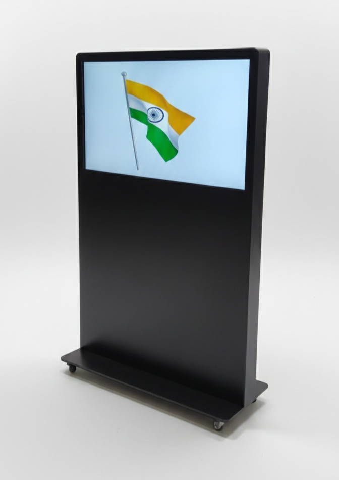 43 INCH Video Photo Player Indoor Floor-Standing Horizontal Digital Signage