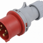 Industrial Power Plug 16A 400V 4-Pin Waterproof IP44