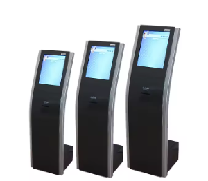 17"Bank Administration Software Capacitive Screen Queuing Kiosk Self-service Queue Management System