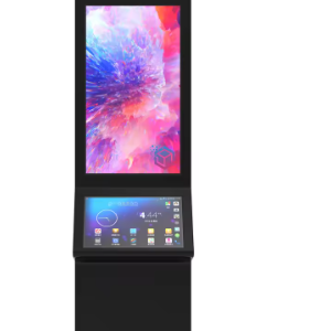 55"Touch Screen Floor Standing Interactive LCD Display Digital Information Signage Self Service Kiosk