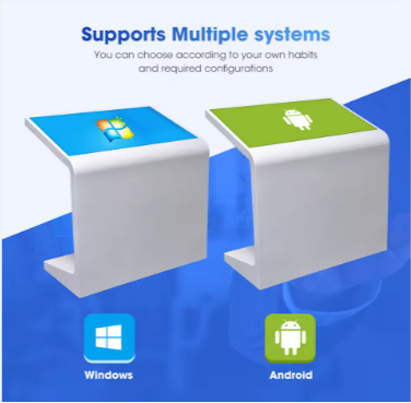 43"Inch Indoor Interactive Information Digital Kiosk Android Smart Video Touch Screen Inquiry Kisok - Image 4