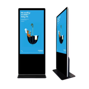 43" Inch Indoor Totem Floor Stand Electronic Signage Kiosk LED Touch Screen Advertising Display Scent Expander Diffuser
