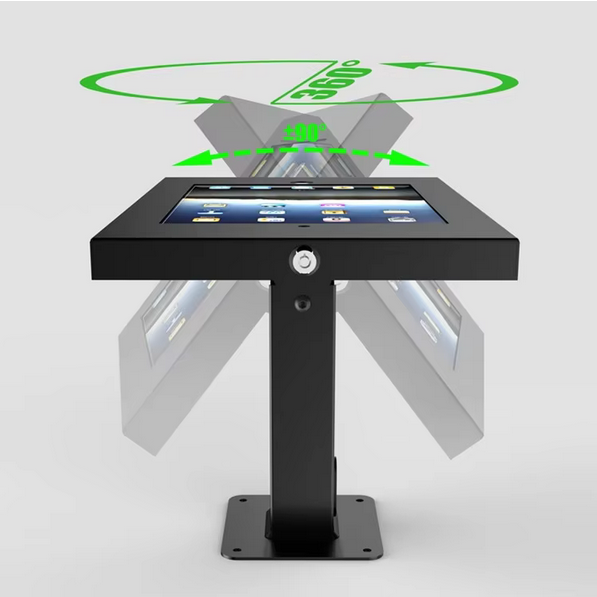Soporte Para Tablet Manufacturer Locked Stand 360 Degree Rotation Anti-theft Security Kiosk Tablet Holder for iPad 2/3/4 Air - Image 4