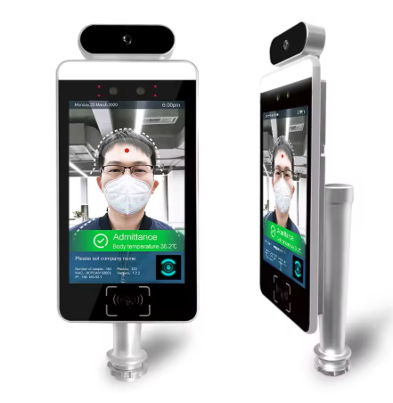 Vendor / Visitor Management Kiosk For Self-service Kiosk Touch Screen Industrial Pc Self Service Kiosk Airport Touch Screen Kiosk With Camera - Image 3