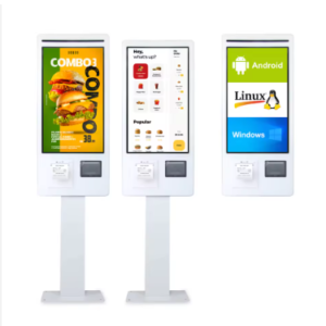 21.5 Inch Compact Payment Kiosk Touch Screen Terminal for Wall Mount Indoor Use