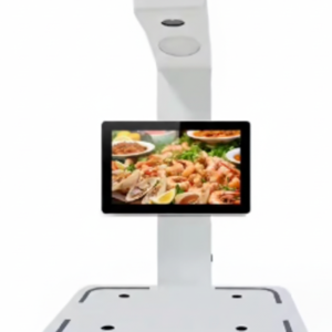 15.6"New Arrival Smart Restaurant Self-Service Check Out Kiosk with Dish Recognition Camera Service Equipment