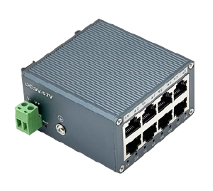 8 Port RJ45 Unmanaged Network Switch Industrial Grade