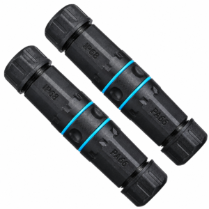 Industrial IP68 Waterproof RJ45 Female to Female Inline Coupler