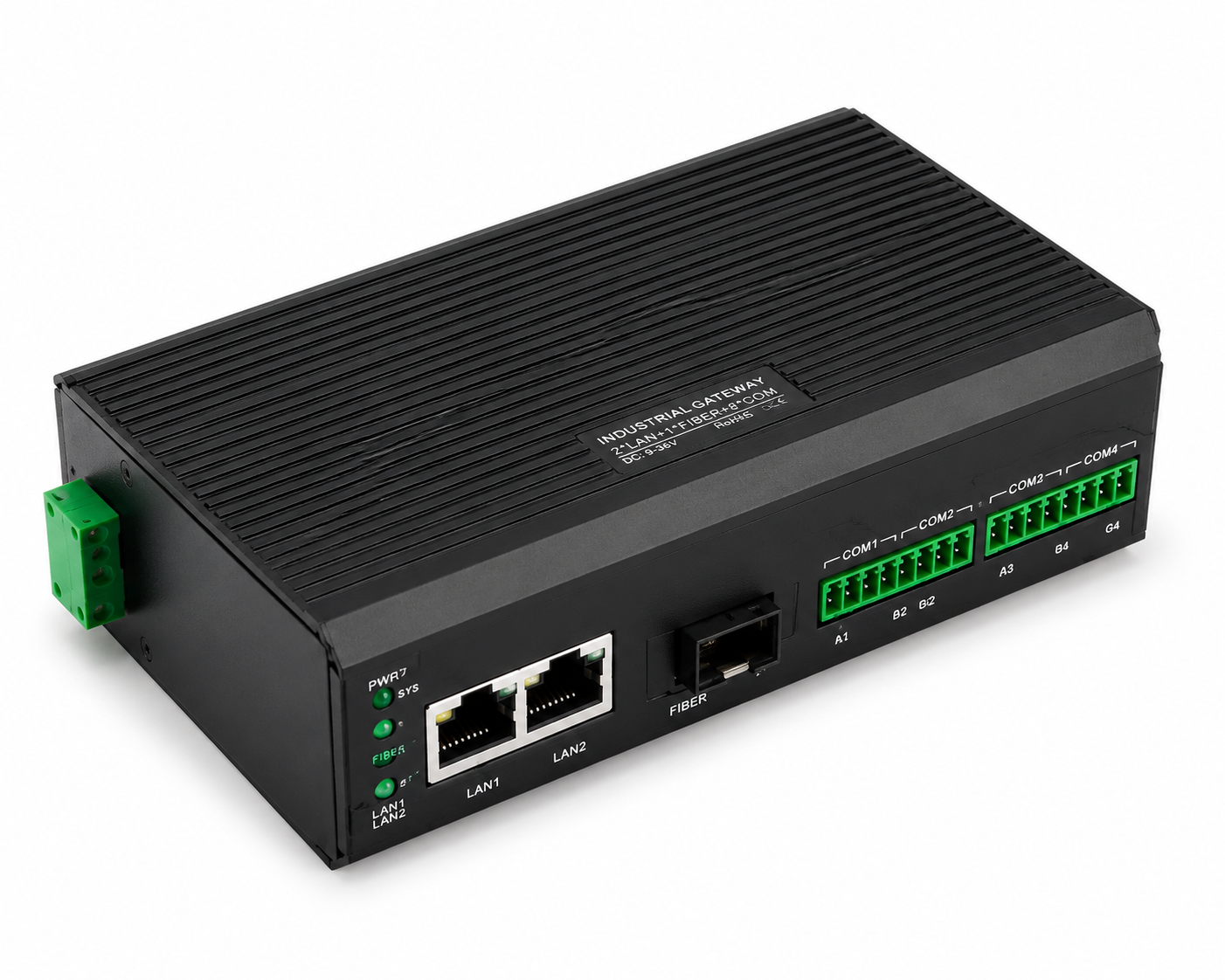 RS485 to Ethernet Converter, Modbus RTU to TCP Gateway - Image 2