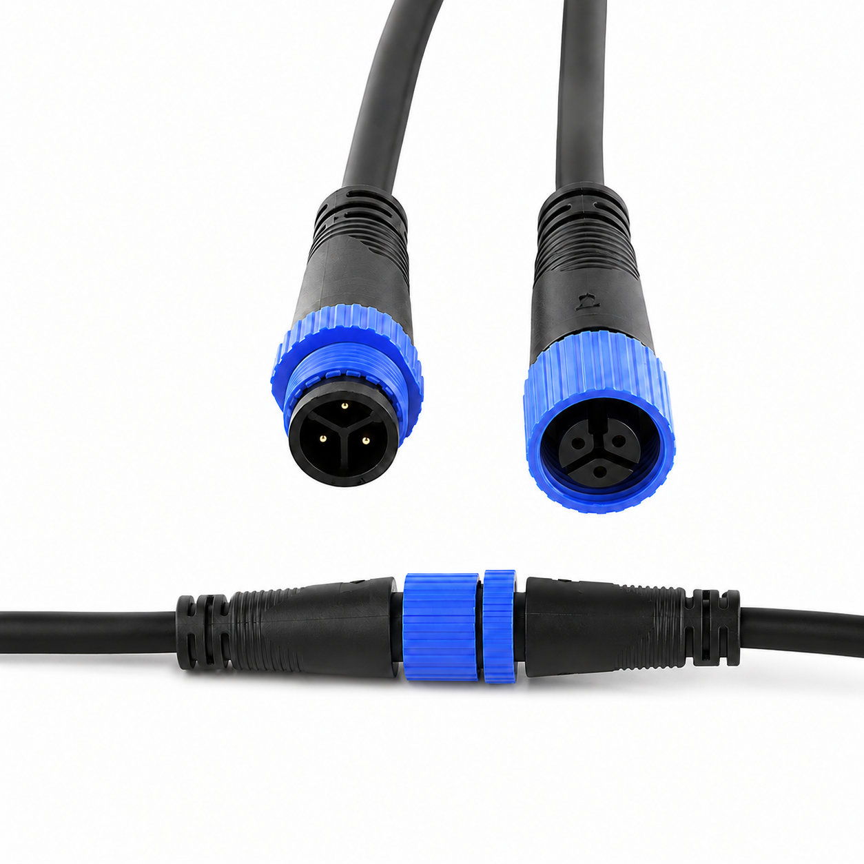 M15 IP67 Waterproof Circular Connector Cable Assembly - Image 2