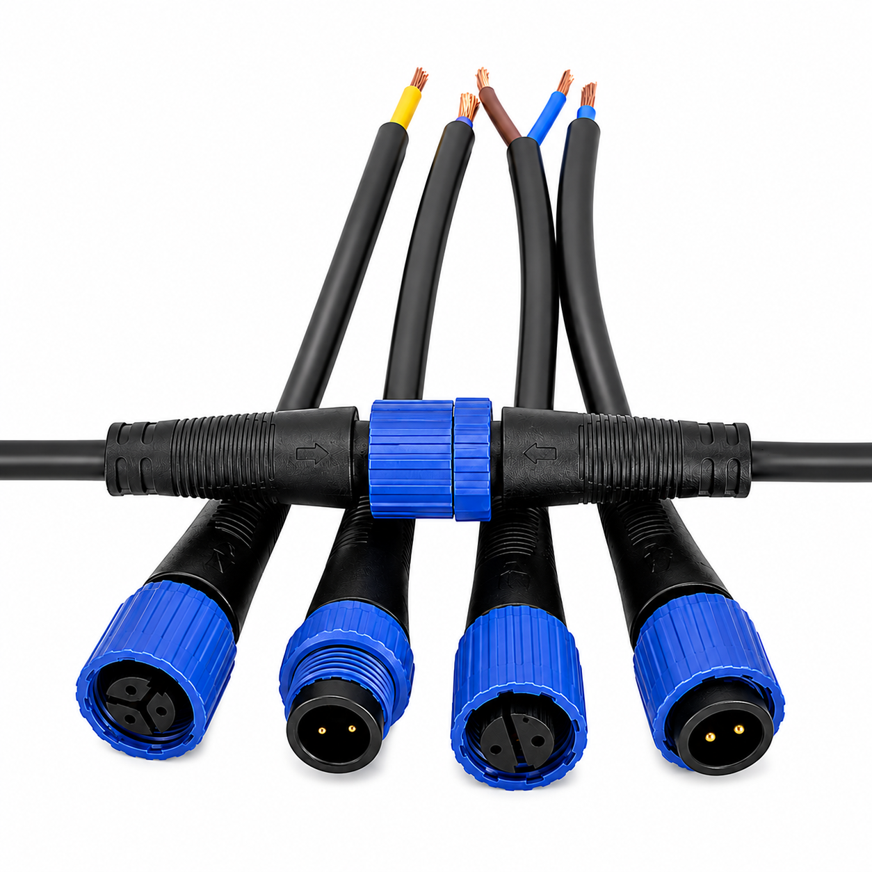 M15 IP67 Waterproof Circular Connector Cable Assembly - Image 3