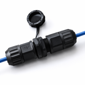 M20 Female RJ45 Waterproof Panel Connector