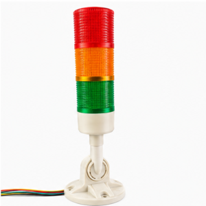 XEXAGON XTL-3 3-Color LED Multi-Layer Warning Tower Light 230V AC Machine Tool Signal Lamp Sound & Light Alarm  Constant Blinking  Industrial Signal Light