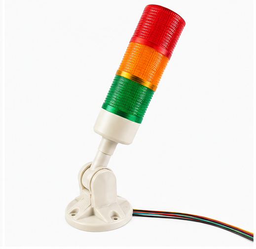 XEXAGON XTL-3 3-Color LED Multi-Layer Warning Tower Light 230V AC Machine Tool Signal Lamp Sound & Light Alarm Constant Blinking Industrial Signal Light - Image 5
