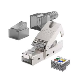 Shielded CAT7 RJ45 Toolless Connector